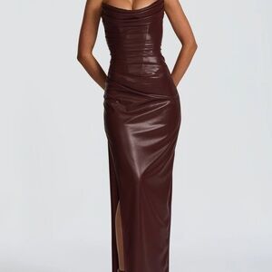 Alba Maxi dress Burgundy